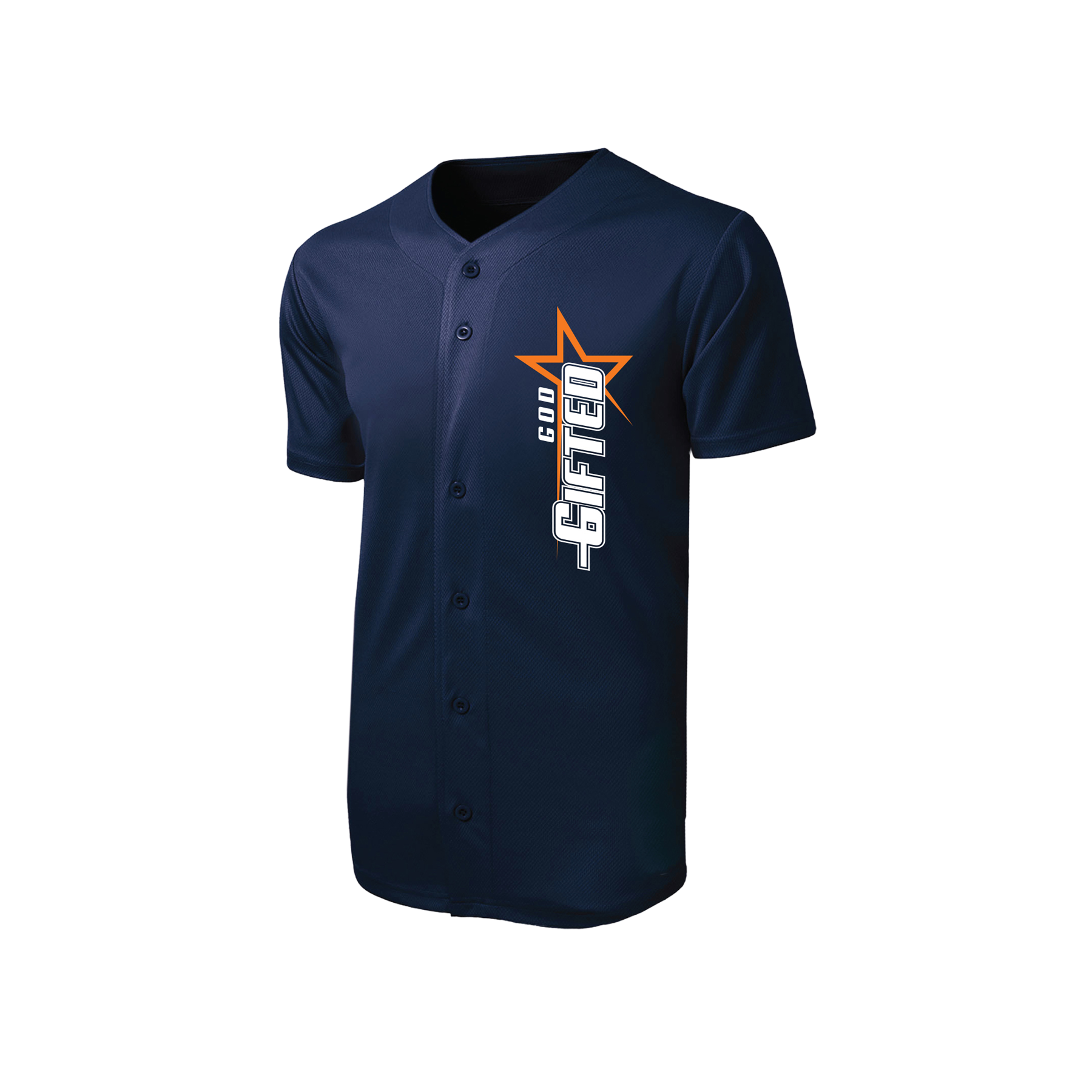 Houston Navy Jersey